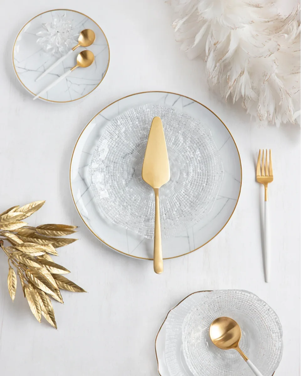 Tribeca Gold Vintage Taartschep - Afbeelding 3