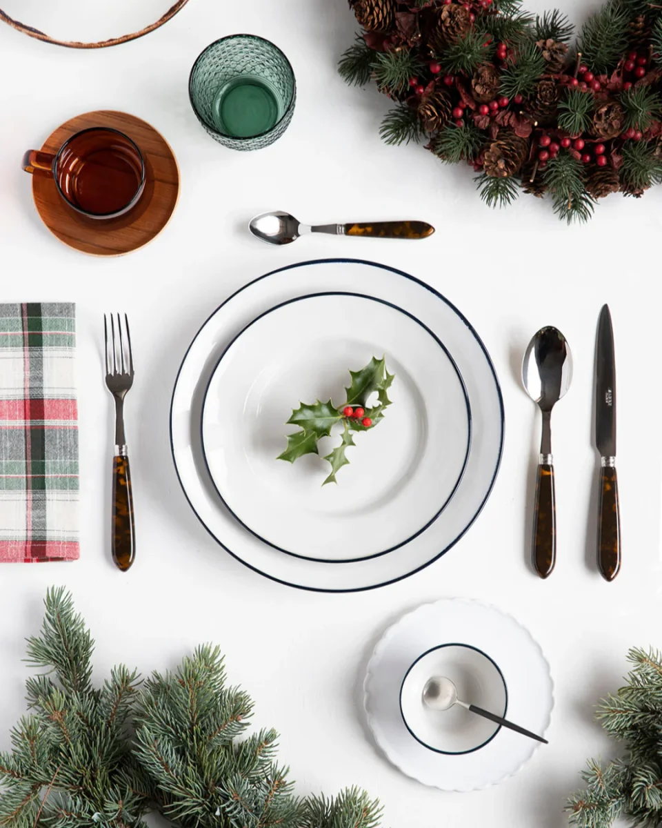 Blue Edge 12-delige Serviesset - Afbeelding 8