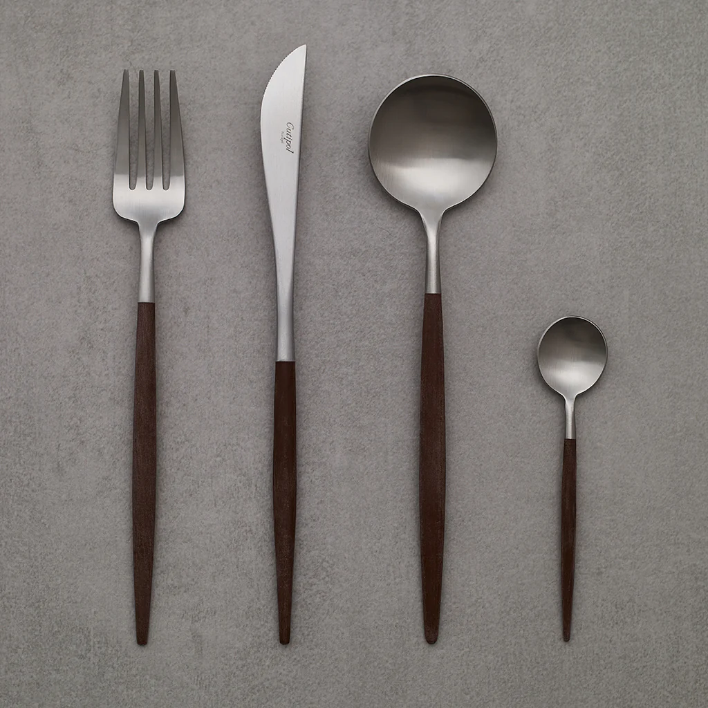 Bestek 4 stuks Cutipol Goa Bruin - Afbeelding 7